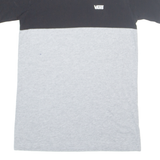VANS Mens T-Shirt Grey XS