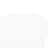 CALVIN KLEIN JEANS Cropped Womens T-Shirt White M