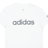 ADIDAS Womens T-Shirt White S