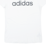 ADIDAS Womens T-Shirt White S