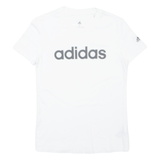 ADIDAS Womens T-Shirt White S