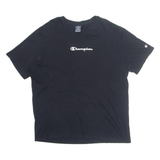 CHAMPION Mens T-Shirt Black L
