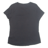 PUMA Womens T-Shirt Black UK 14
