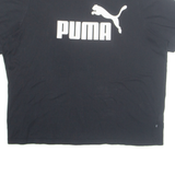 PUMA Mens T-Shirt Black 2XL