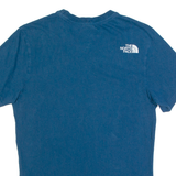 THE NORTH FACE Mens T-Shirt Blue XS