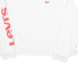 LEVI'S Womens Sweatshirt White L