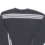 ADIDAS Womens Sweatshirt Black UK 8