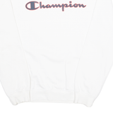 CHAMPION Mens Sweatshirt White M