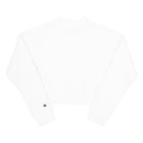 CHAMPION Womens Sweatshirt White XS
