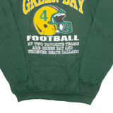 TULTEX Green Bay NFL Mens Sweatshirt Green USA 2XL