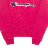 CHAMPION Womens Sweatshirt Red S