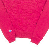 CHAMPION Womens Sweatshirt Red S