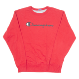 CHAMPION Mens Sweatshirt Red M