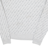 CHAMPION REVERSE WEAVE All Over Print Mens Sweatshirt Grey M