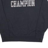 CHAMPION Mens Sweatshirt Black XL