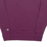 CHAMPION Womens Sweatshirt Maroon L