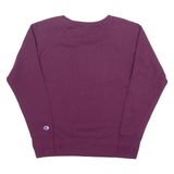 CHAMPION Womens Sweatshirt Maroon L