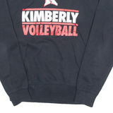 NIKE Kimberly Volleyball Mens Sweatshirt Black USA S
