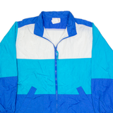 ROAMANS Lightweight Mens Windbreaker Jacket Blue 90s Colourblock M