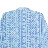 TEDDI Lightweight Womens Jacket Blue 90s Striped L