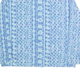 TEDDI Lightweight Womens Jacket Blue 90s Striped L