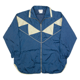 ROAMANS Lightweight Womens Windbreaker Jacket Blue Nylon 90s M