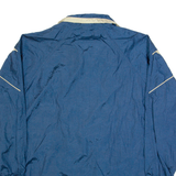 ROAMANS Lightweight Womens Windbreaker Jacket Blue Nylon 90s M