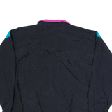 LINDSEY BLAKE Womens Windbreaker Jacket Black 90s M