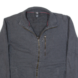 CALVIN KLEIN Mens Track Jacket Grey L