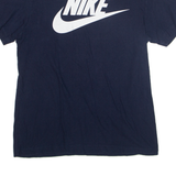 NIKE Mens T-Shirt Blue S