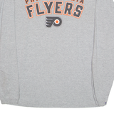 NHL Philadelphia Flyers Mens T-Shirt Grey Long Sleeve USA M