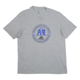 ADIDAS Mens T-Shirt Grey M