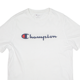 CHAMPION Mens T-Shirt White L