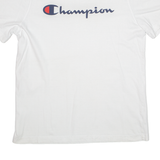 CHAMPION Mens T-Shirt White L