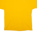 CHAMPION Mens T-Shirt Yellow L