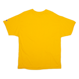 CHAMPION Mens T-Shirt Yellow L