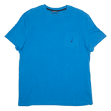 NAUTICA Mens T-Shirt Blue L