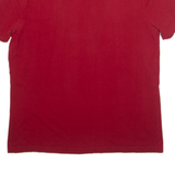 NAUTICA Mens T-Shirt Red V-Neck XL