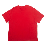 NIKE Mens T-Shirt Red XL