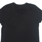 CHAMPION Womens T-Shirt Black L