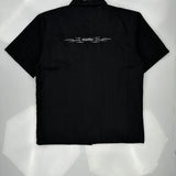 Tru Cal Short Sleeve Shirt - XL Black Polyester