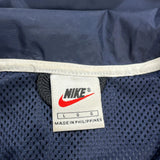 Nike Windbreaker - Large Navy Polyester