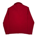 Polo By Ralph Lauren 1/4 Zip - Large Red Cotton