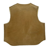 1980S Carhartt Gilet - 2XL Brown Cotton