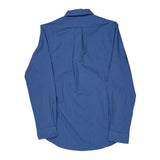 Polo By Ralph Lauren Slim Fit Shirt - Small Blue Cotton