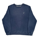 Nike Sweatshirt - XL Blue Cotton