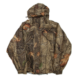 HUNTWORTH Mens Jacket Green Hooded M