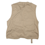 ARMY TEX Utility Mens Gilet Beige L