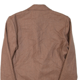 NOVALUX Mens Blazer Jacket Brown Wool M