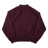 HAPPY LIFE Mens Bomber Jacket Purple XL